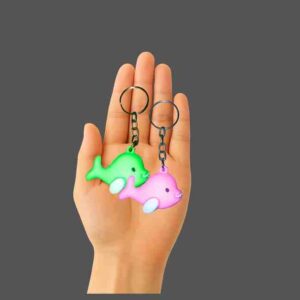 ডলফিন শেপ কিচেন ছবি | Dolphin Shape Keychain Image