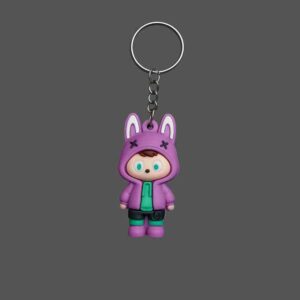 লাবোবো হুডি ডিজাইন কার্টুন কীচেইন | Labobo Hoodie Design Cartoon Keychain