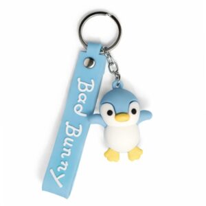 Cute Penguin Keychain blue