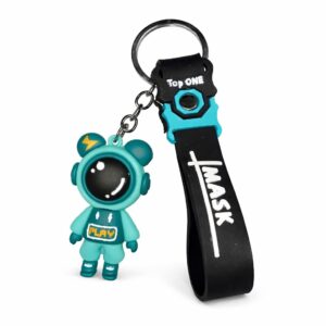 Astronaut Keychain with Mask Strap