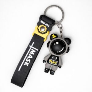 Astronaut Keychain with Mask Strap