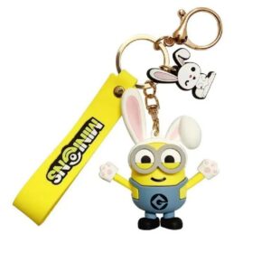 Minion Bunny Fun Keychain