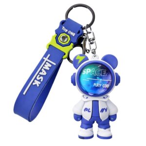 Space Astronaut Keychain purple