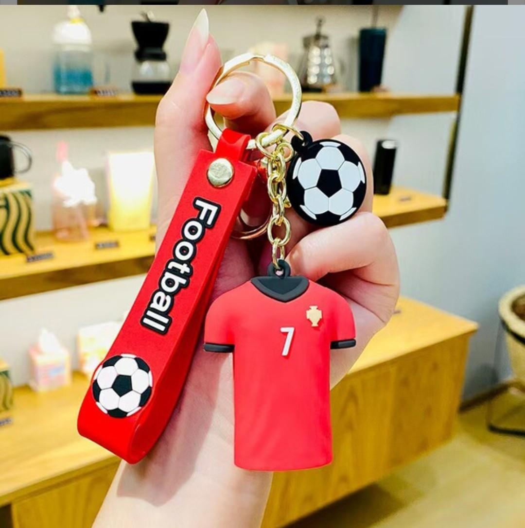 p-18 ⚽ রোনালদো ফুটবল জার্সি কীচেইন 🔥